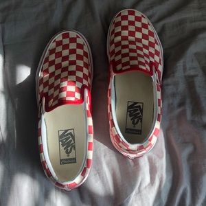Red Custom Vans